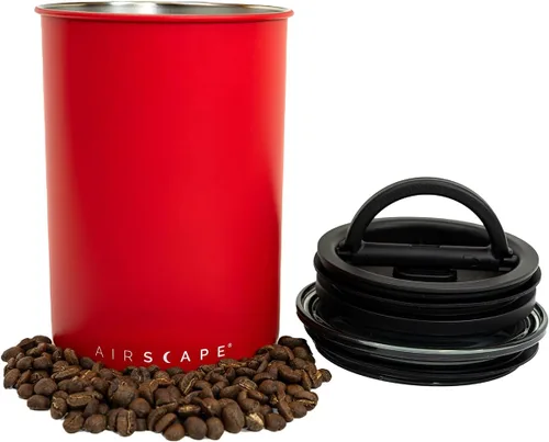 Vista 16 de Planetary Design Airscape Contenedor de café de acero inoxidable Contenedor de almacenamiento de alimentos Tapa hermética patentada de EE. UU.
