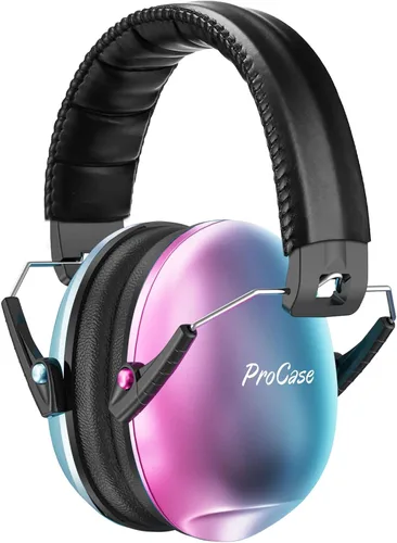 Vista 8 de ProCase Auriculares con Cancelación de Ruido para Niños, Protección Auditiva para Niños Monster Jam Truck, Protección Auditiva contra Fuegos