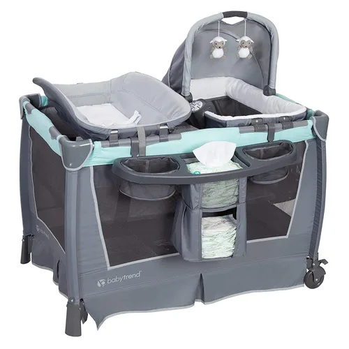 Vista 15 de Baby Trend Simply Smart - Centro de guardería para niños, color rosa