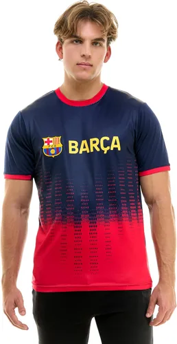 Vista 2 de Icon Sports Camiseta con licencia oficial del FC Barcelona para el Día del Juego, unisex para adultos