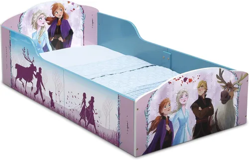 Vista 8 de Delta Children - Cama interactiva de madera para niños pequeños, modelo Cars de Disney/Pixar