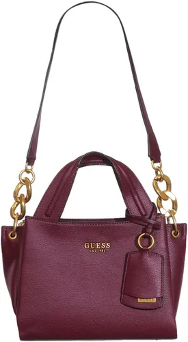 Vista 6 de GUESS Zed Small Girlfriend Carryall, Merlot
