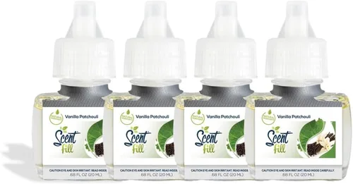 Vista 32 de Scent Fill Ambientador enchufable de sidra de manzana, 4 recambios de aceite perfumado