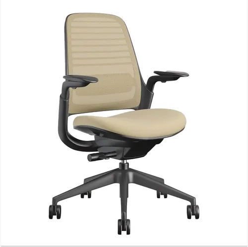 Vista 19 de Steelcase Series 1 Silla de Oficina de Trabajo, Canary