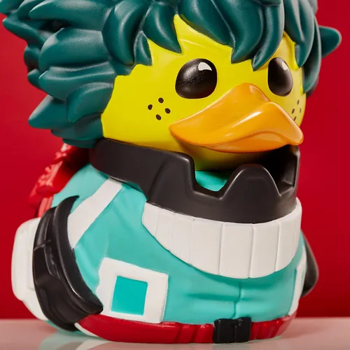 Vista 6 de TUBBZ My Hero Academia Izuku Midoriya (Deku) Figura coleccionable de vinilo de pato – Producto oficial de My Hero Academia – TV, películas