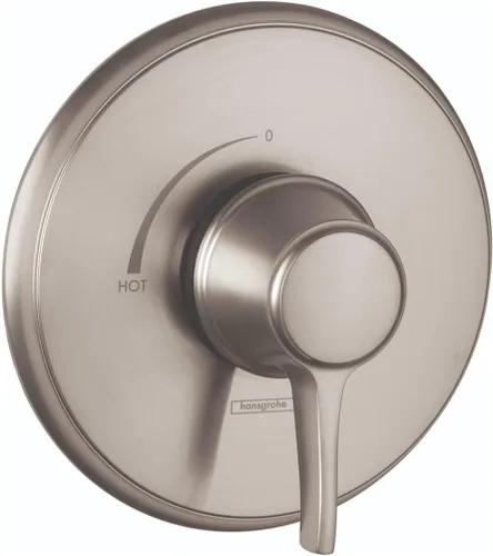 Vista 2 de hansgrohe Ecostat Classic 15404141 - Válvula de ducha con mango de presión de pulgada de ancho en bronce cepillado