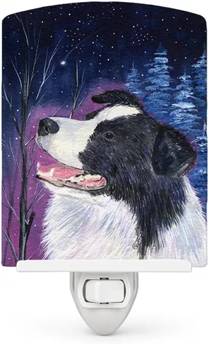 Vista 30 de Tesoros de la Caroline Noche estrellada Chihuahua Luz, 6" x 4," Multicolor Chihuahua 08