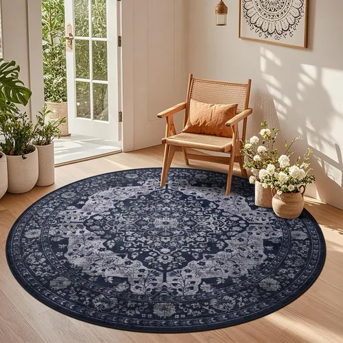 Vista 42 de nesrt Alfombra bohemia lavable de 2 x 10 pies, suave, antideslizante, extra larga, alfombra de cocina, color negro, vintage, geométrico, camino