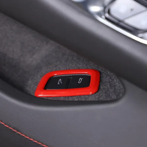 Vista 26 de Sekhyna Cubierta de botón del interruptor del maletero compatible con Corvette C8 Stingray 2020 2021 2022 2023 fibra de carbono real / ABS 1 pieza