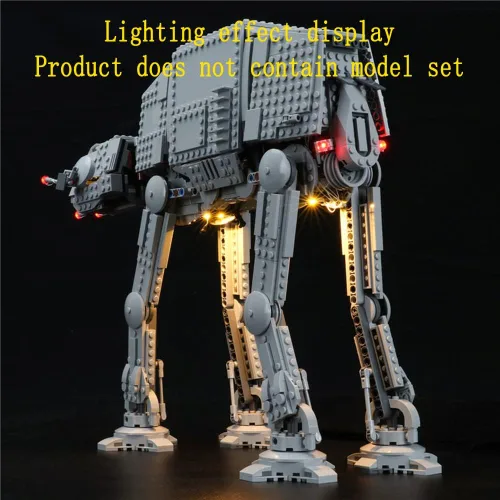 Vista 7 de GEAMENT Kit de luces LED versión 2020 compatible con modelos de construcción Lego 75288 at-at (versión 2020) (juego de modelos no incluidos)