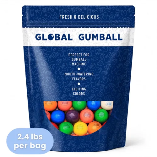 Vista 4 de Bolas de chicle para máquina de chicles – Bolas de chicle grandes de 1 pulgada – Bolas de chicle King a granel – Recambios de máquina de chicles