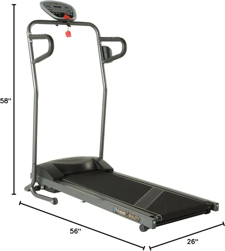 Vista 12 de Fitness Reality Tre5000 - Cinta de correr eléctrica plegable compacta con pulso cardíaco