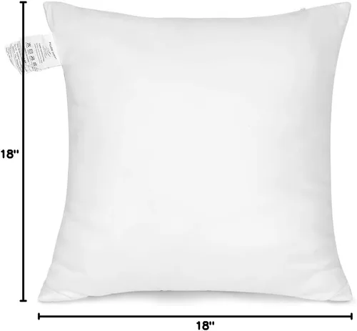 Vista 9 de OTOSTAR Insertos de almohada impermeables de alta calidad, paquete de 1 cojín cuadrado para jardín, banco, patio, rellenos de almohada decorativos 1