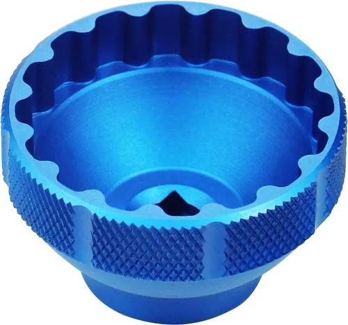 Vista 3 de Herramienta de soporte inferior de 16 muescas - Azul (soporte inferior compatible con BBT-69.2)
