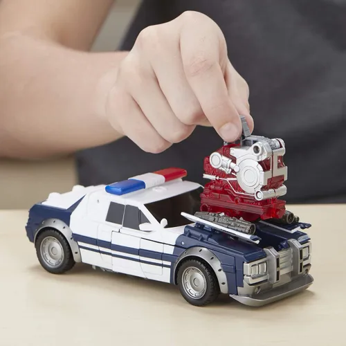 Vista 5 de Transformers E0755: Abejorro- Barricada de la serie Nitro de los encendedores Energon