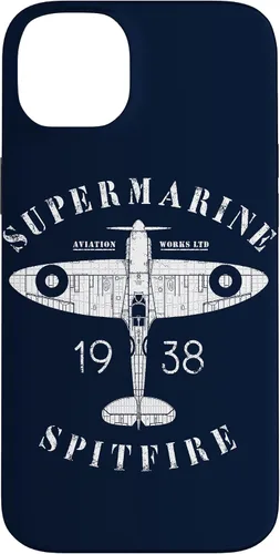 Vista 20 de iPhone 12 Pro Max Spitfire RAF Británico WW2 Fighter Aviation Case Supermarine Aviation