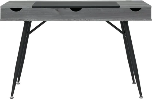 Vista 4 de Calico Designs Nook - Escritorio moderno para computadora portátil de oficina, estación de trabajo para el hogar de 47.25 pulgadas de ancho, ahorra