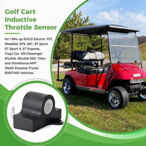 Vista 5 de 10L0L Sensor de acelerador inductivo para carrito de golf para modelos eléctricos EZGO TXT/Medalist 1994-Up - Reemplazo para OEM 25854G01 25854-G01