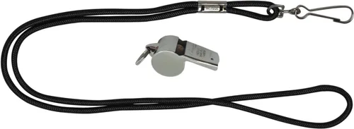 Vista 4 de Champion Sports Silbato de metal con cordón - Paquete de 12