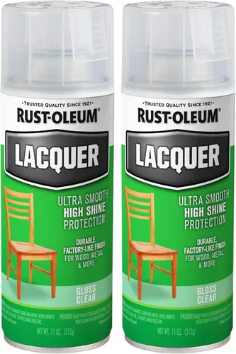 Vista 13 de Rust-Oleum laca en aerosol, 11 onzas