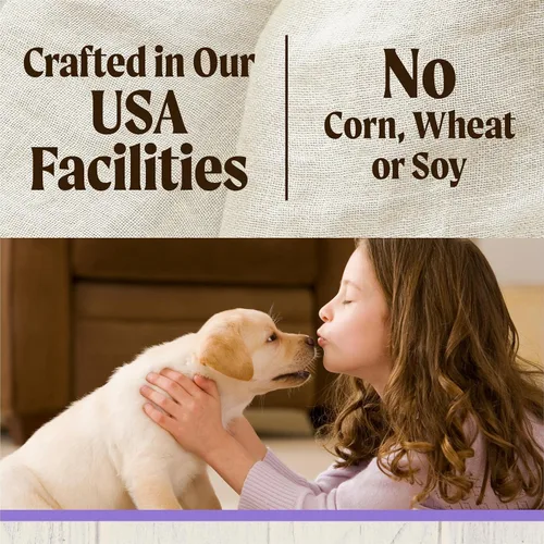 Vista 9 de Merrick Healthy Grains - Croquetas crudas liofilizadas, alimento natural para cachorros con alto contenido de proteínas, pollo y arroz integral