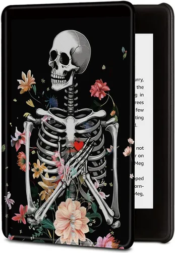 Vista 16 de BVDIKMI Funda para Kindle de 6 pulgadas (versión 11ª generación 2022), funda delgada de piel sintética con encendido y apagado automático