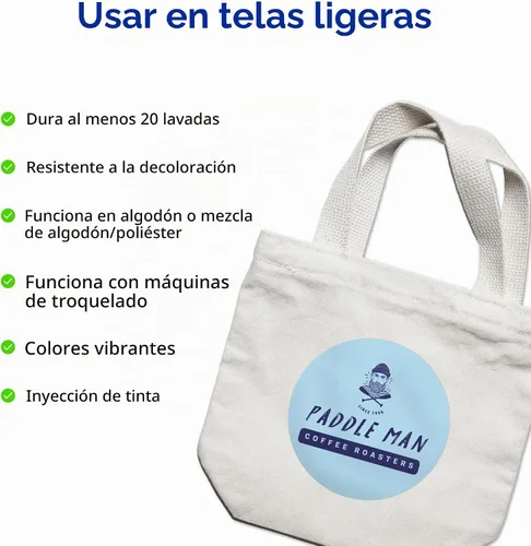 Vista 2 de Avery - Transferencias de camisetas para impresoras de inyección de tinta