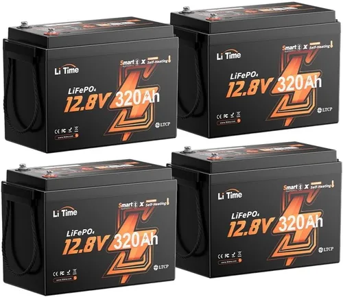 Vista 18 de Litime Batería de litio Xtra Mini LiFePO4 de 12V 100Ah para RV, cámper