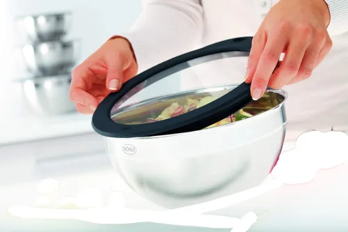 Vista 3 de Rösle Universal Cookware - Tapa para cuenco de vidrio, 6.3 pulgadas, transparente
