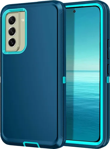 Vista 22 de para Galaxy S20 FE 5g Funda, Protección Completa de 3 Capas Resistente a Golpes, Anti-caída y Anti-polvo, Cubierta Rígida de Alto Impacto