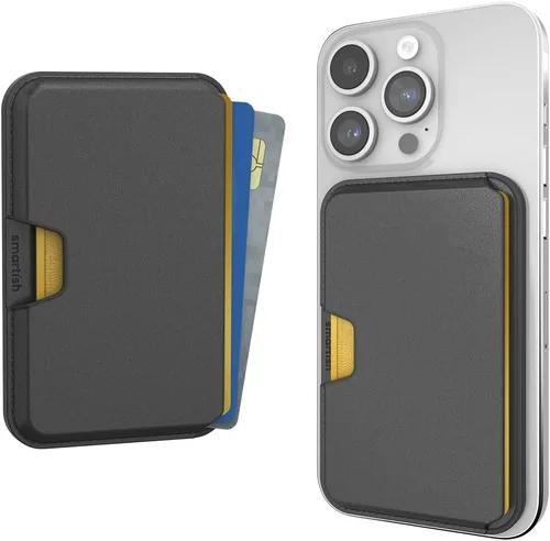 Vista 9 de Cartera Smartish para iPhones MagSafe - Side Hustle - Soporte magnético desmontable delgado para tarjetas para Apple iPhone 17/16/15/14/13/12/13/12