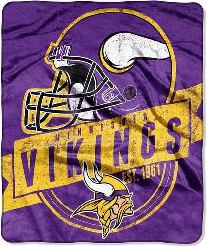 Vista 92 de Northwest NFL Unisex-Adult Raschel Throw Blanket