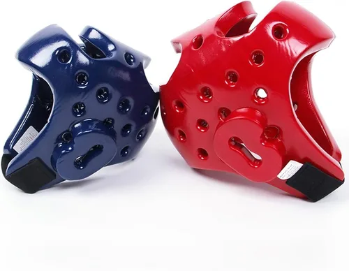 Vista 5 de Protector de cabeza para adultos y niños, para boxeo profesional, casco Muay Shock Muay, equipo protector de cabeza para Muay Thai, Grappling