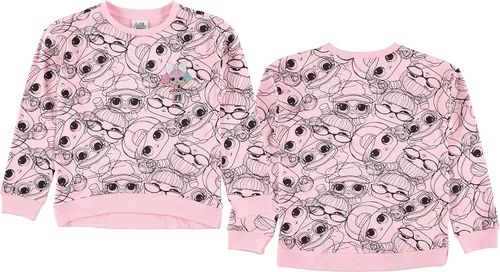 Vista 3 de LOL Surprise Sudadera para niñas suéter con estampado y bordado jumbo tallas 4-16