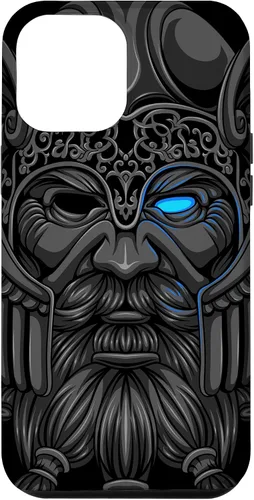Vista 26 de Allfather Odin - Raven God - Norse Viking God in Asgard Case for iPhone 17