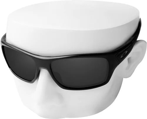 Vista 3 de OOWLIT Lentes de repuesto compatibles con Oakley Turbine Sunglass Black No polarizadas