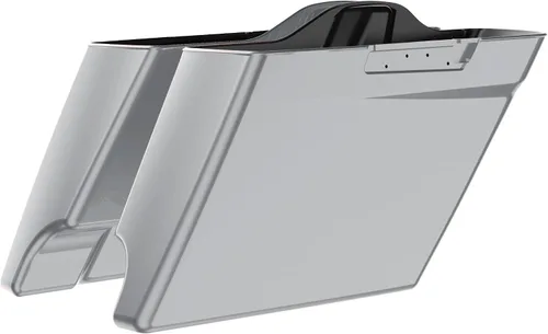 Vista 72 de Alforjas extendidas para Harley Touring Street Glide, Electra Glide, Road Glide 2014-2023 (whisky ámbar)