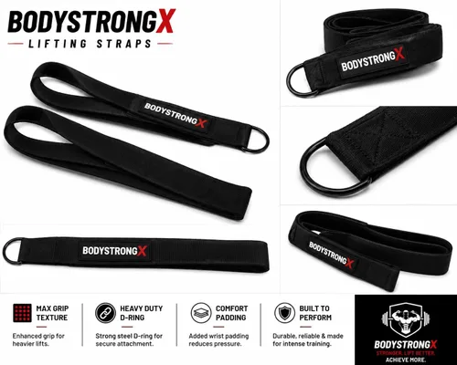 Vista 6 de Accesorio de cable de cuerda de tríceps para gimnasio doméstico y comercial, cuerda trenzada resistente con extremos de goma, accesorio desplegable