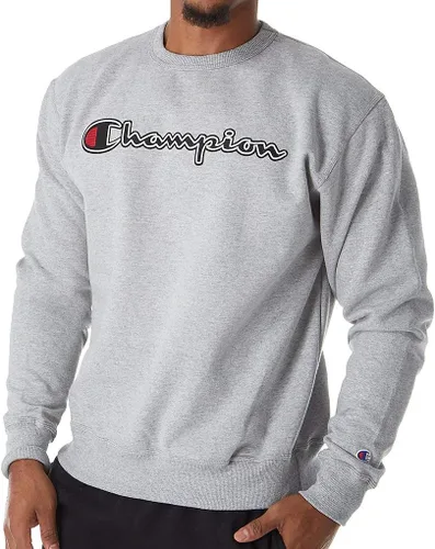 Vista 20 de Champion - Sudadera de forro polar de peso medio con cuello redondo para hombre (normal o grande y alta)