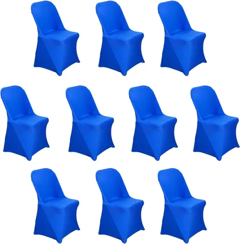 Vista 59 de Efavormart - Funda para silla plegable elástica de elastano, ajustable, para cenas, eventos, bodas, fiestas, banquetes, catering, color beige