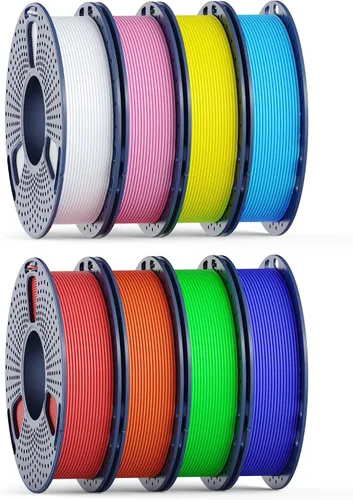 Vista 34 de SUNLU PLA+ 2.0 Filamento 0.07 in, paquete de carrete de 2.2 lbs, filamento de impresora 3D Pla Bundle-1kgx4-2230179