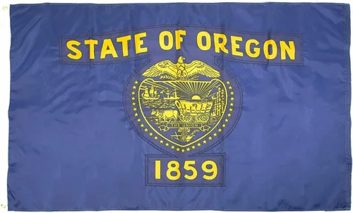 Vista 39 de FlagSource Bandera del estado de Alabama, material de nailon 200D con certificación FMAA, resistente, fabricada en Estados Unidos, resistente a