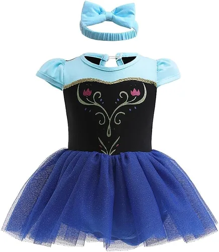 Vista 96 de Dressy Daisy Disfraz de princesa para bebé, disfraz de tutú de tul para cumpleaños, Halloween, traje con diadema