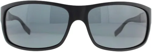 Vista 2 de Hugo Boss 0541PS 0AMD AH Negro mate, Lente polarizada negro mate gris Ah