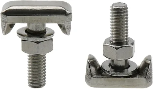 Vista 2 de T-Bolt ZZHXSM - Juego de 2 terminales de abrazadera de batería, kit de pernos en T, accesorios de conector de terminales de batería para automóvil