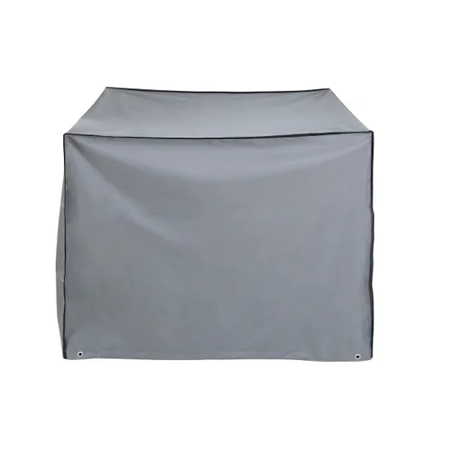 Vista 4 de Funda para Silla DKD Home Decor Negro Gris oscuro 100 x 100 x 80 cm