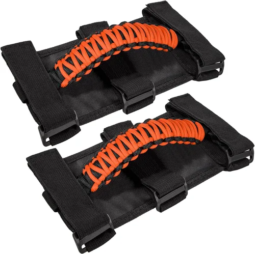 Vista 17 de Asas de agarre para Jeep Wrangler JK JKU JL JLU TJ YJ Sports Sahara Freedom Rubicon Unlimited Gladiator JT 1955-2023 UTV ATV Accesorios Premium 550