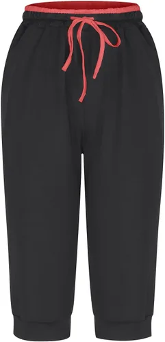 Vista 30 de Pantalones capri para mujer, estilo casual, de verano, elásticos, de cintura alta, pantalones de yoga, ajuste atlético, pantalones deportivos