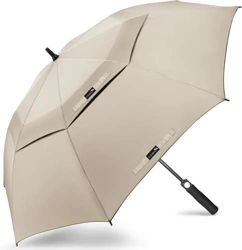 Vista 16 de ZOMAKE - Paraguas de golf a prueba de viento, extragrande, de gran tamaño, de doble dosel resistente para lluvia, juegos deportivos y carrito