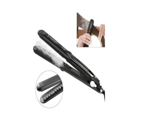Vista 3 de Plancha Cabello Vapor Profesional Hair Salón Steam Styler Profesional.